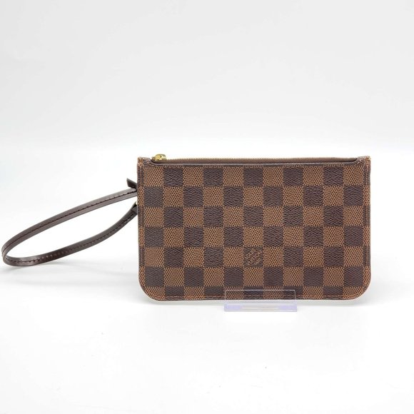 Louis Vuitton Handbags - Authentic Louis Vuitton Damier Ebene Clutch/Wristlet Bag